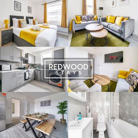 Brand New, 2 Bed 1 Bath, Modern Town Center Apartment, Free Wifi & Netflix By Redwood Stays Aldershot Εξωτερικό φωτογραφία