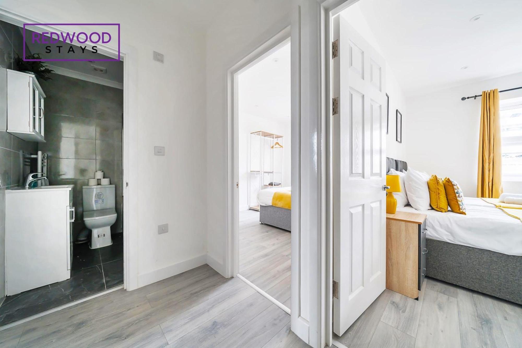 Brand New, 2 Bed 1 Bath, Modern Town Center Apartment, Free Wifi & Netflix By Redwood Stays Aldershot Εξωτερικό φωτογραφία